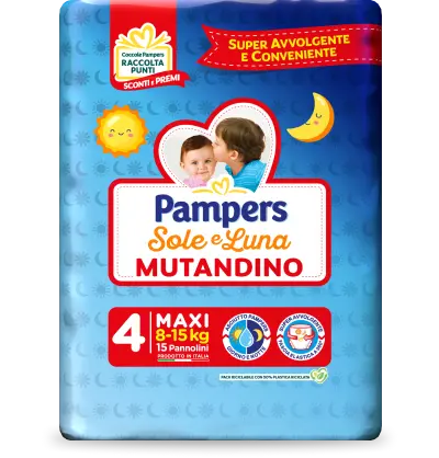 Pampers Sole-Luna Mutandino Junior